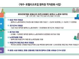 고용노동부, 제주 관광산업의 얼굴 호텔리조트업, 함께 웃는 일터로 기사 이미지